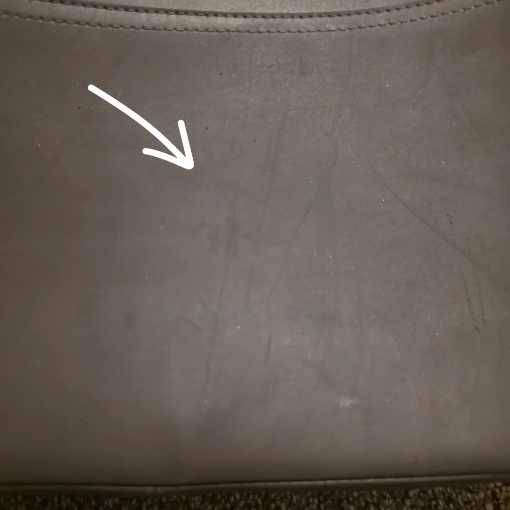 Furla  Double Handle Grey Gummy Tote Bag - Picture 4 of 8